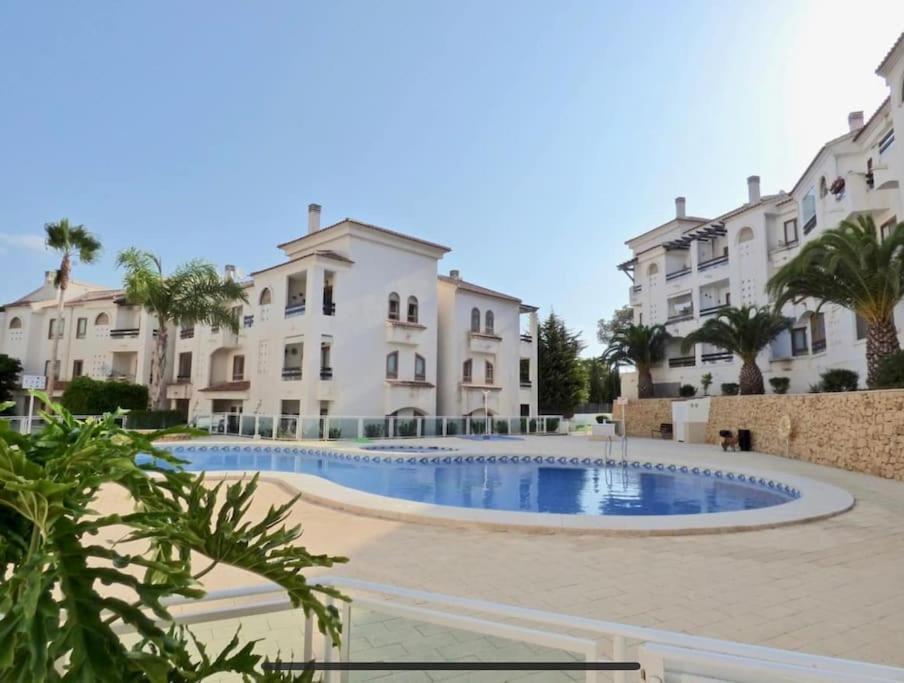 Soleado Apartamento Con Piscina Y Terraza Privada. 阿尔比尔 外观 照片